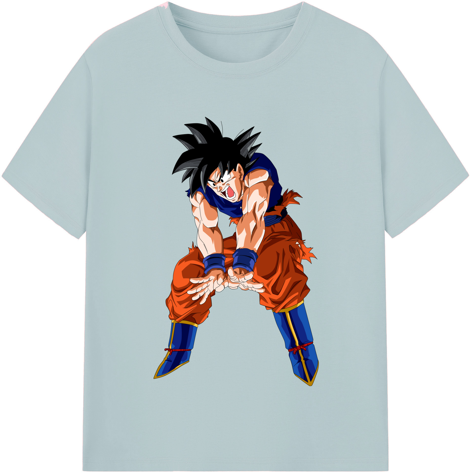 （画像用） ドラゴンボール 孫悟空（そん ごくう）Son Goku カカロット DRAGON BALL Kakarotto 綿100％半袖Tシャツ（フロントプリント）